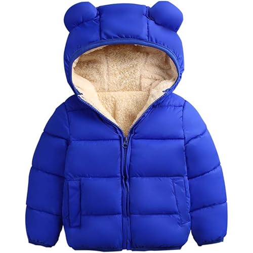 Winter Coats for Toddler Kids Baby Boys Girls Padded Light Puffer Jacket Outerwear Infant Down Jacket with Hoods