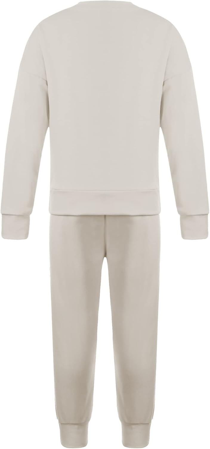 Kids Girls Boys Thermal Underwear Suit Long Sleeve Base Layer Top and Leggings Set