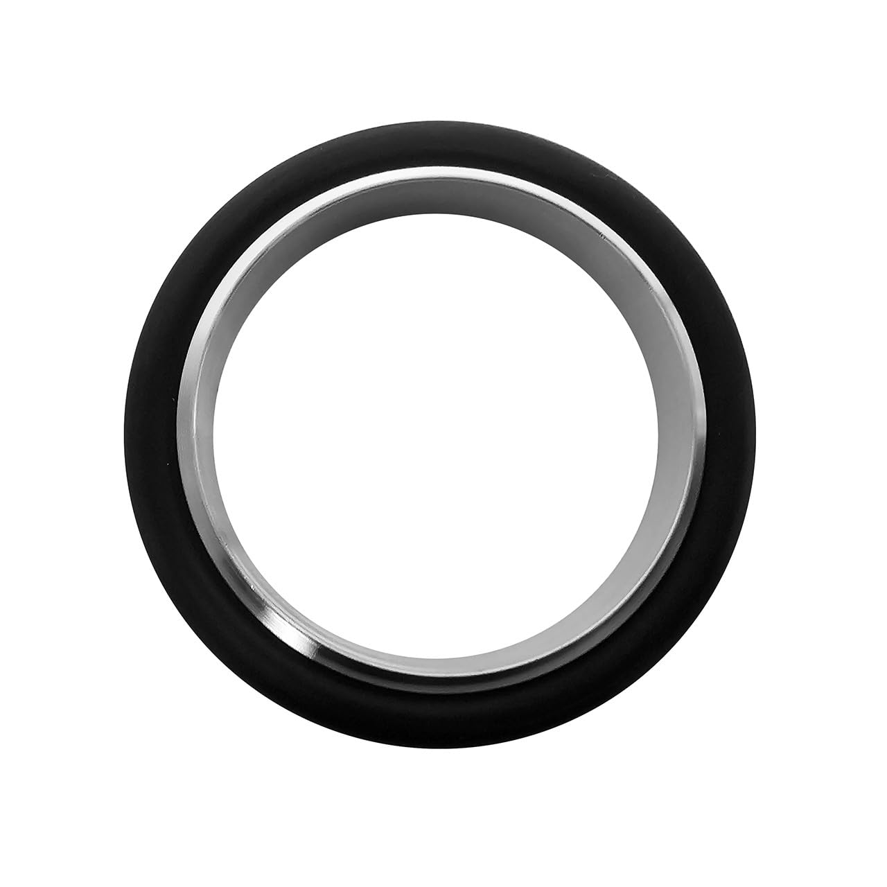 o-ring z gumy fluorowej, Zestaw pierścieni centrujących kołnierza ze stali nierdzewnej SS304, 5 szt. złączek próżniowych ISO-KF(KF40)