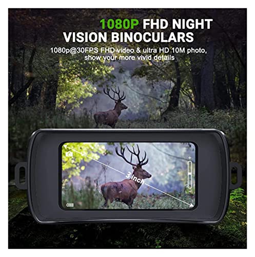 Binoculaires de chasse infrarouges 850 nm télescope zoom 5X nocturne