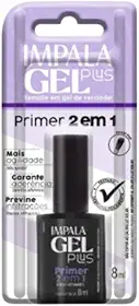 PRIMER 2 EM 1 - IMPALA GEL PLUS BLISTER