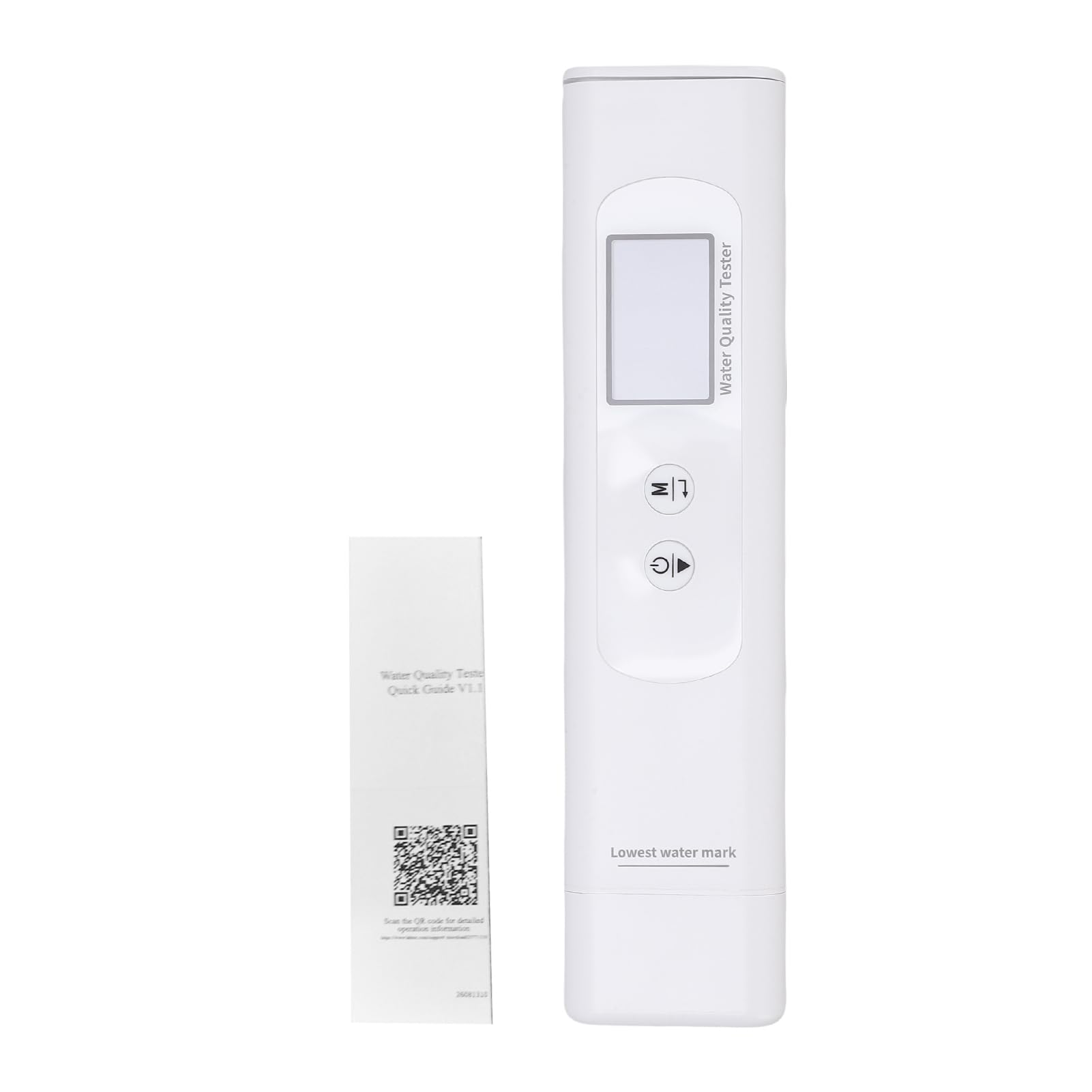 Keenso Water Quality Tester 6-in-1 Digital Meter Accurate Reliable for