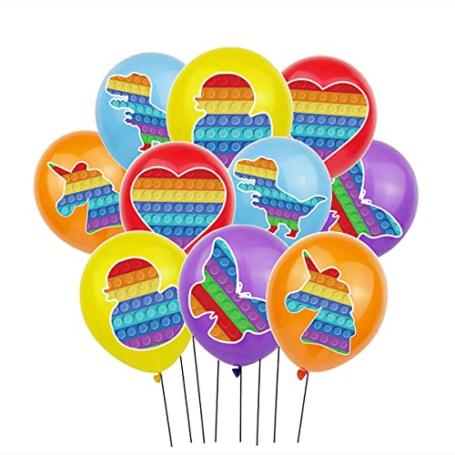Zhongshun ZS-122 30Pcs Push Pop Bubble Party Favor Balloons cover