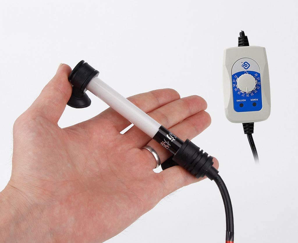 HamaLa Mini-Heizstab für Aquarium, automatisches Thermostat, einstellbare Temperatur mit Temperatursensor, 200 W
