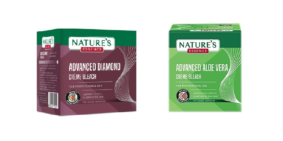 Diamond Bleach 500gm & Advanced Aloe Vera Crème Bleach 210gm