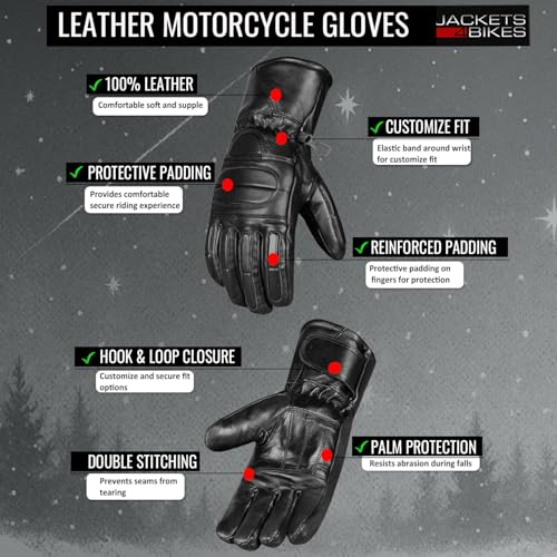 Jackets 4 Bikes Winter Gauntlet Gloves