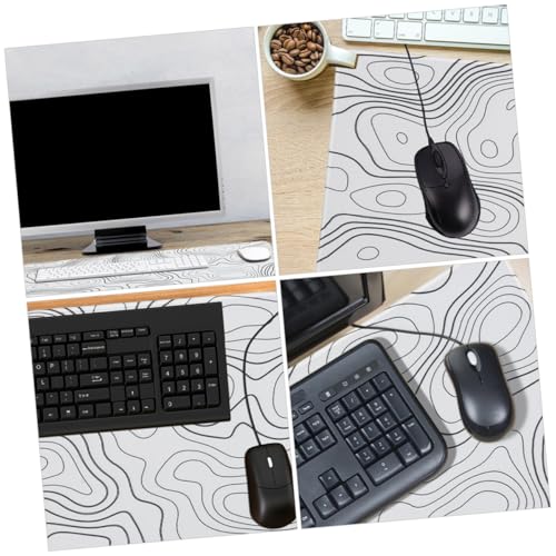 Tapis de souris design topographique pour harmoniser votre espace bureau - 8