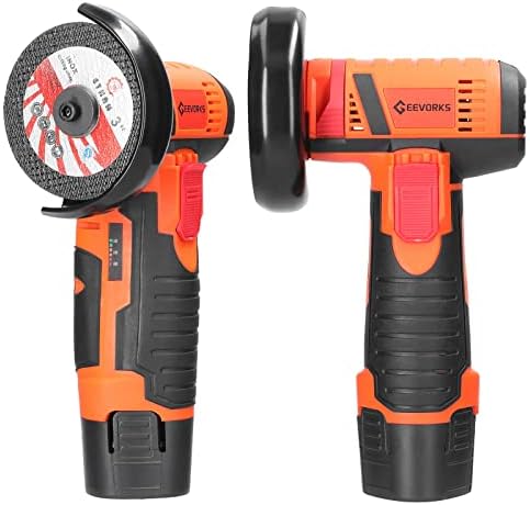 Angle Grinder,KKnoon 19500rpm Electric Grinding Tool Multifunctional Mini Grinder Handheld Cutter for Cutting Polishing Ceramic Tile Wood Stone Steel