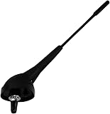 Krótka antena 19 cm pełna wymiana kabla AM/FM radio samochodowe stereo kompatybilne z Alfa Romeo Fiat Lancia Peugeot (PSA) Dacia Opel AM/FM pasywna