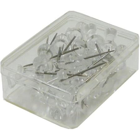 Amazon ソニック 透明 ロングチェス画鋲 画びょう ピン 文房具 オフィス用品