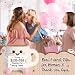 GiltGlimmer Best Friend Birthday Gifts for Women, Handmade Best-Tea Crochet Tea with Pun Card, Friendship Gifts for Woman BFF Bestie, Long Distance Present for Best Friends Sister