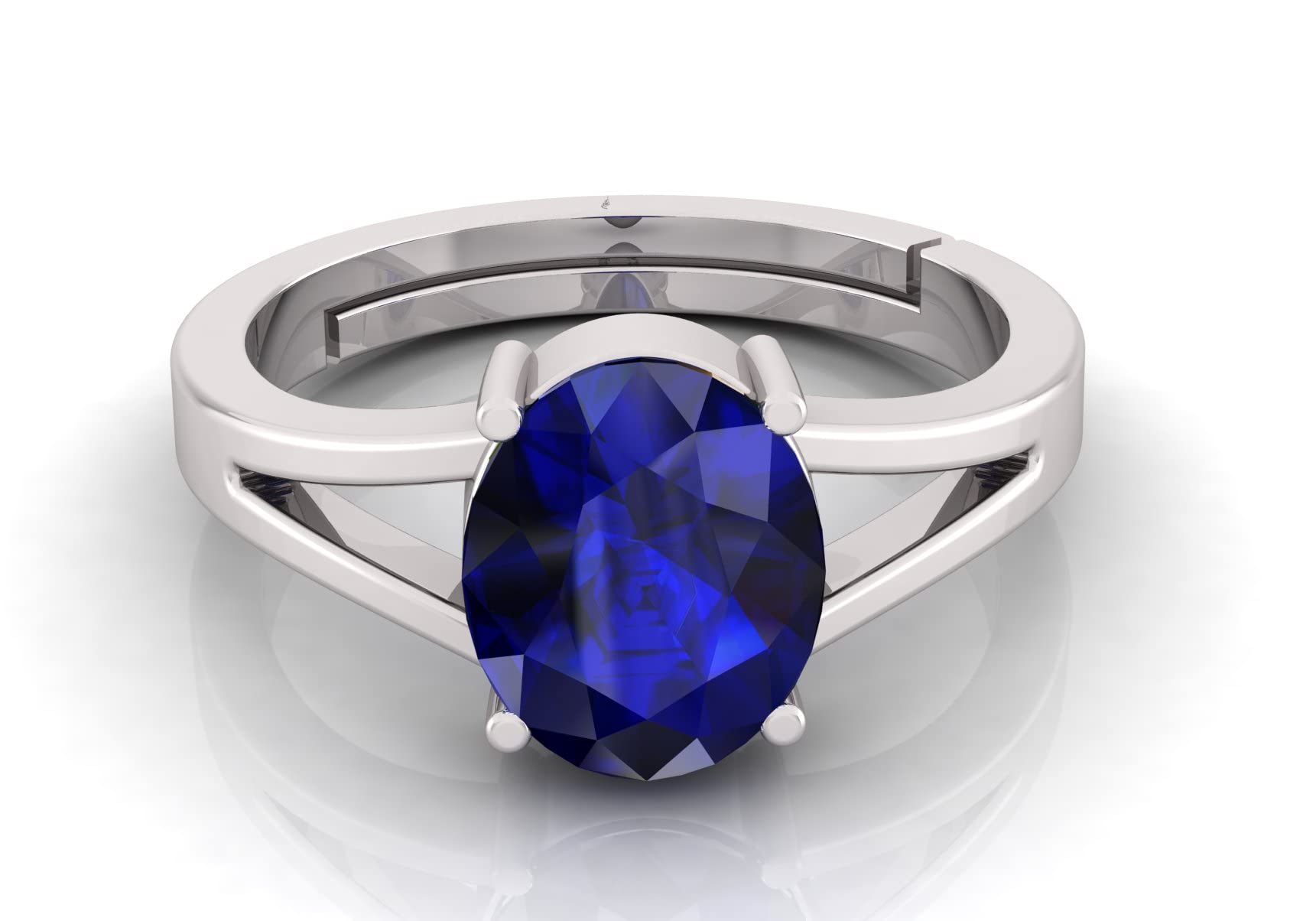 Om Gayatri Corp 10.25 Ratti Neelam Stone Original Certified Neelam Stone Blue Sapphire Ring Adjustable Woman Man Ring With Lab Certificate (B0B71SSHQ9) Amazon Price History, Amazon Price Tracker