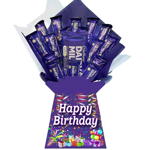 Birthday chocolate gift hamper bouquet gift box (Compatible with DAIRY MILK)