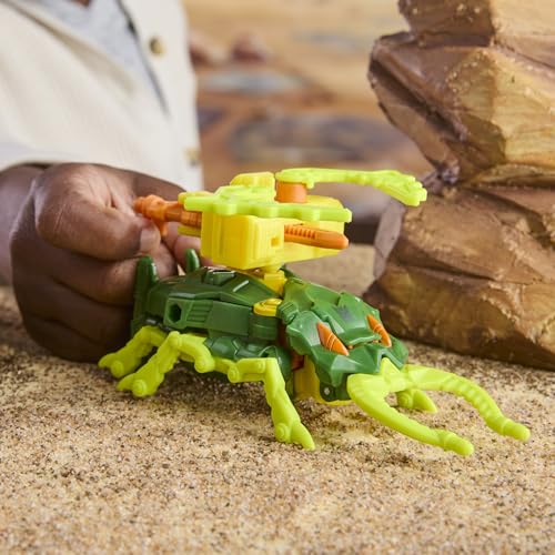 Transformers CYBERWORLD Chop Shop Armored Cyber Changers 4-Inch Action Figure, Quick Change to Insect Mode, Robot Toys for Boys and Girls 6 and Up - image 8