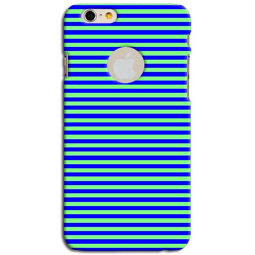 Milisecond Blue Lines iPhone 6/6s Logo Cut Case Amazon.in Electronics