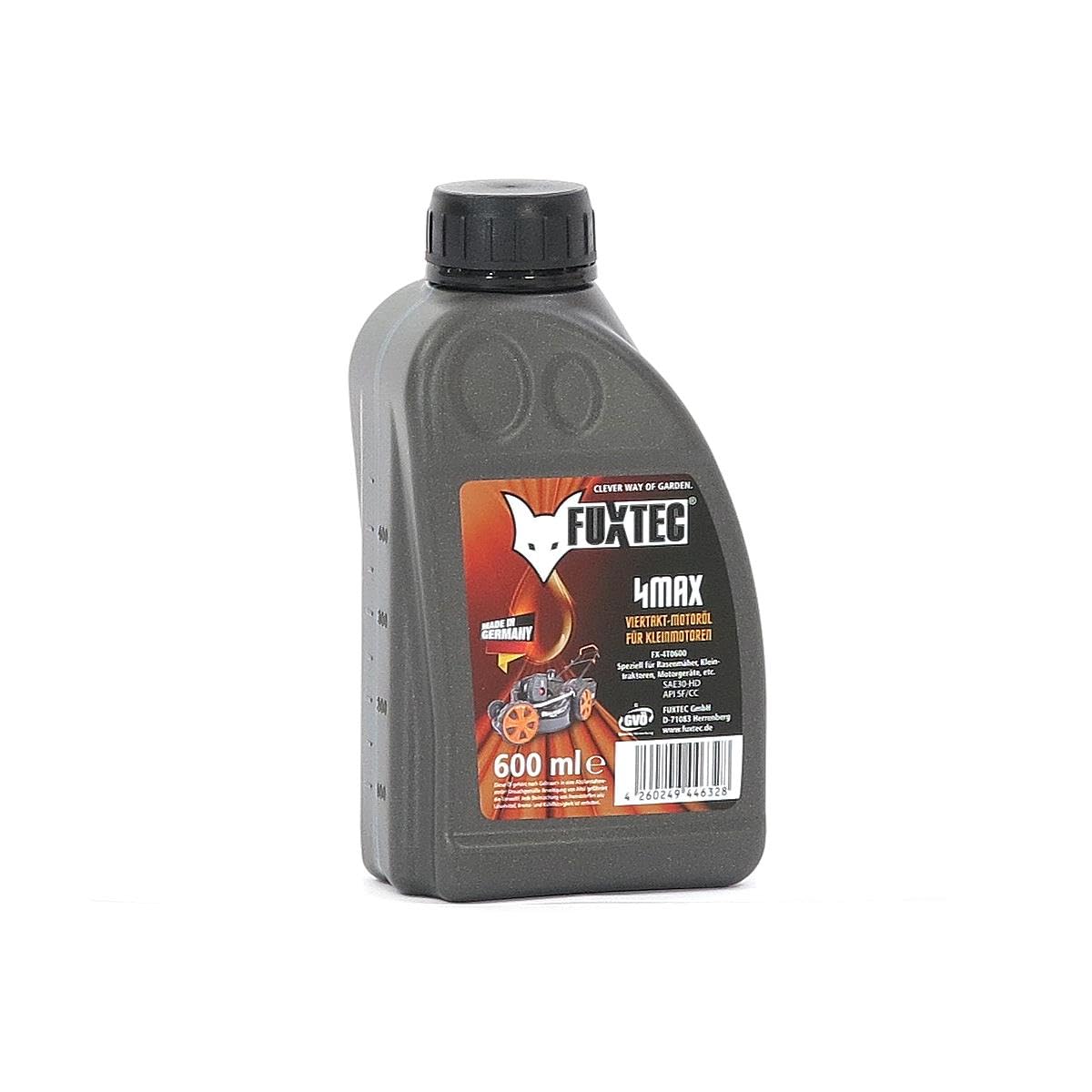 Olio per motori a 4 tempi FUXTEC 0,​6 L SAE 30 per tosaerba, trattori, Made in Germany