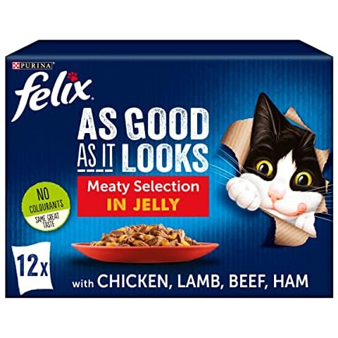 FELIX Meaty Selection in Jelly Wet Cat Food Cover