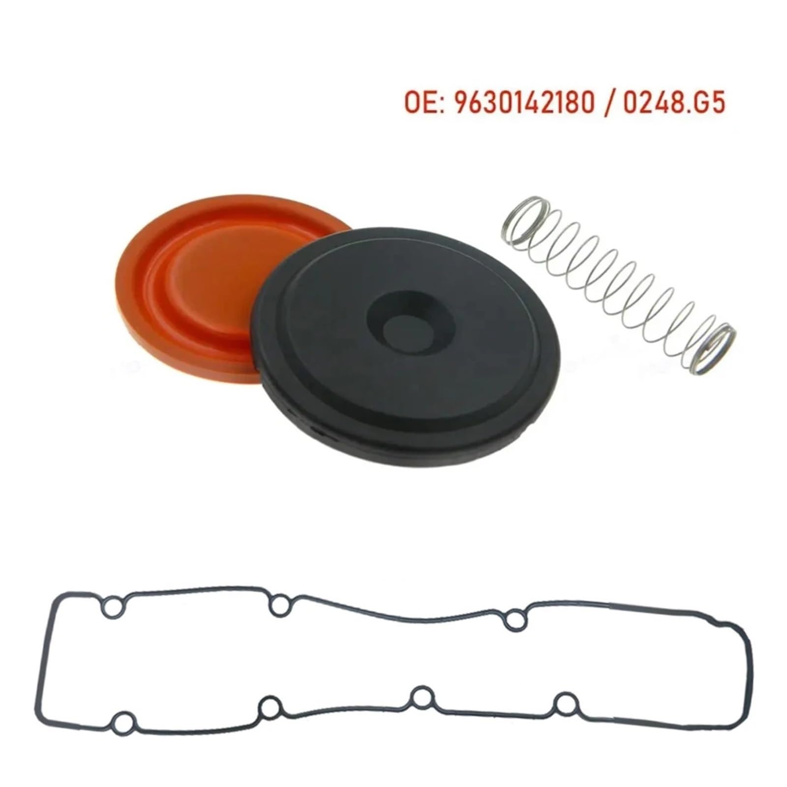Kit Di Riparazione Del Coperchio Della Valvola PCV Adatto For Peugeot 206 307 406 HDI Citroen Berlingo Alfa Romeo Fiat Coperchio valvola di prevenzione perdite d'olio(2 Set)