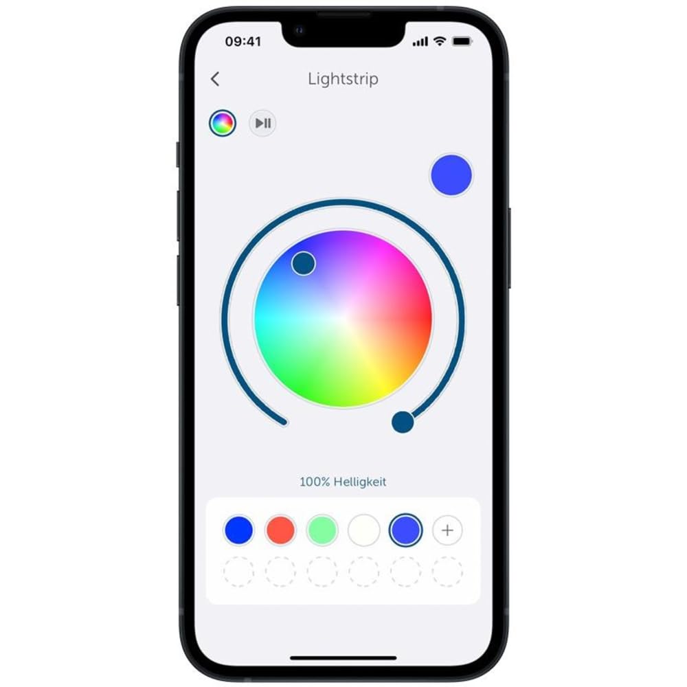Homematic IP Smart Home Lightstrip Set 2 m, illuminazione indiretta, controllo tramite app, Google Assistant e Alexa