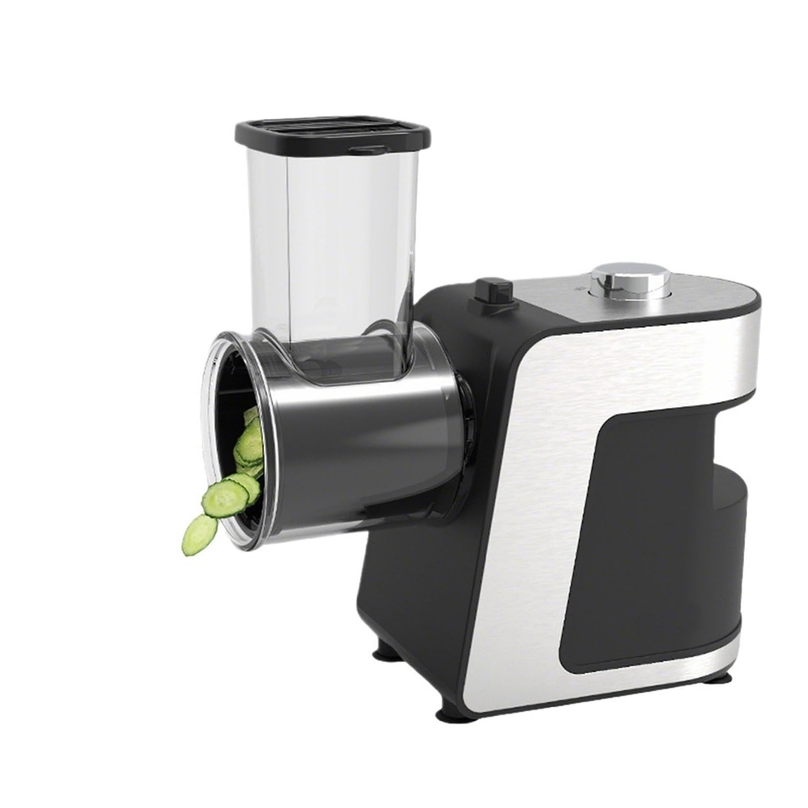 Elektrischer 5-in-1-Gemüseschneider For Die Küche Mit 500 W – Edelstahlhobel, Zerkleinerer/Reibe For Käse, Karotten, Kartoffeln Effiziente Segmentierung