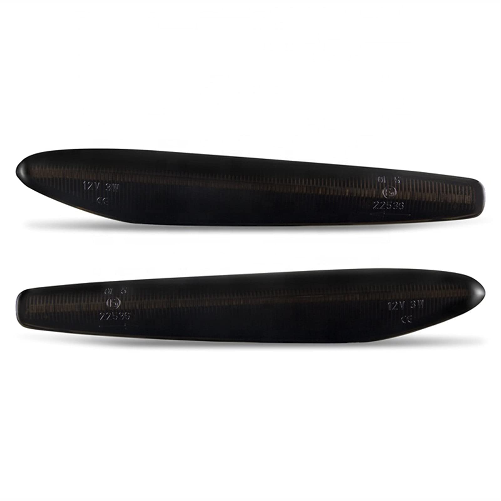 2 szt. Brak dynamicznego bursztynowego kierunkowskazu bocznego, dla Alfa Romeo, 159 Typ 939 2005-2010 Boera Typ 939 2005 Światło kierunkowskazu samochodowego(No Dynamic Smoked)