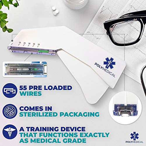 4 Piece Disposable Skin Stapler Kit (Suture Thread Alternative) 55