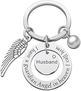 Ibiwe Memorial Gifts Sympathy Keychain for Loss of loved one bereavement Grieving Remembrance Condolence Funeral Passed Away
