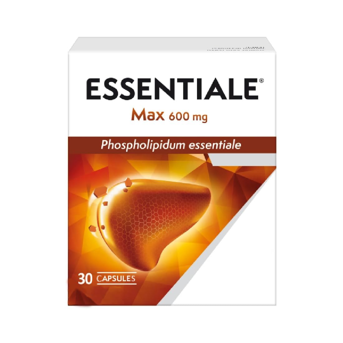 Generic Essentiale Max 600mg 60 Capsules, White