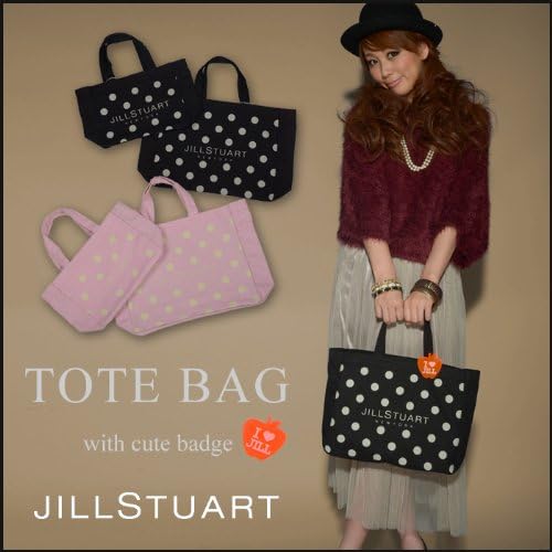 Amazon Co Jp ジルスチュアート トート エコバッグ Jillstuart ドット柄 S ピンクドット シューズ バッグ