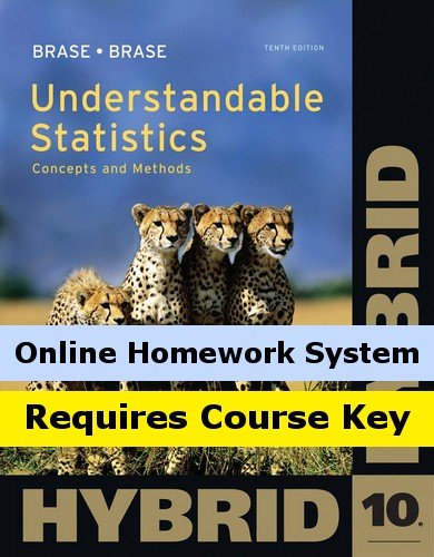 Aplia for Brase/Brase's Understandable Statistics: Concepts and Methods, Hybrid Edition, 10th Edition