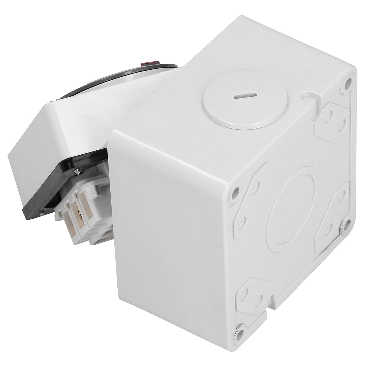 Outdoor Waterproof Switch Socket, Socket Ip66 Lock Position Strong Sealing Dustproof Isolation Control Switch for Industrial Control Components(3P32A)