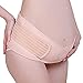 Maternity Belt - Breathable Abdominal Binder - Pregnancy Belly Band Back Support - Postnatal & After Surgery Recovery Girdle - One Size - Fits Small To XXL Plus Size