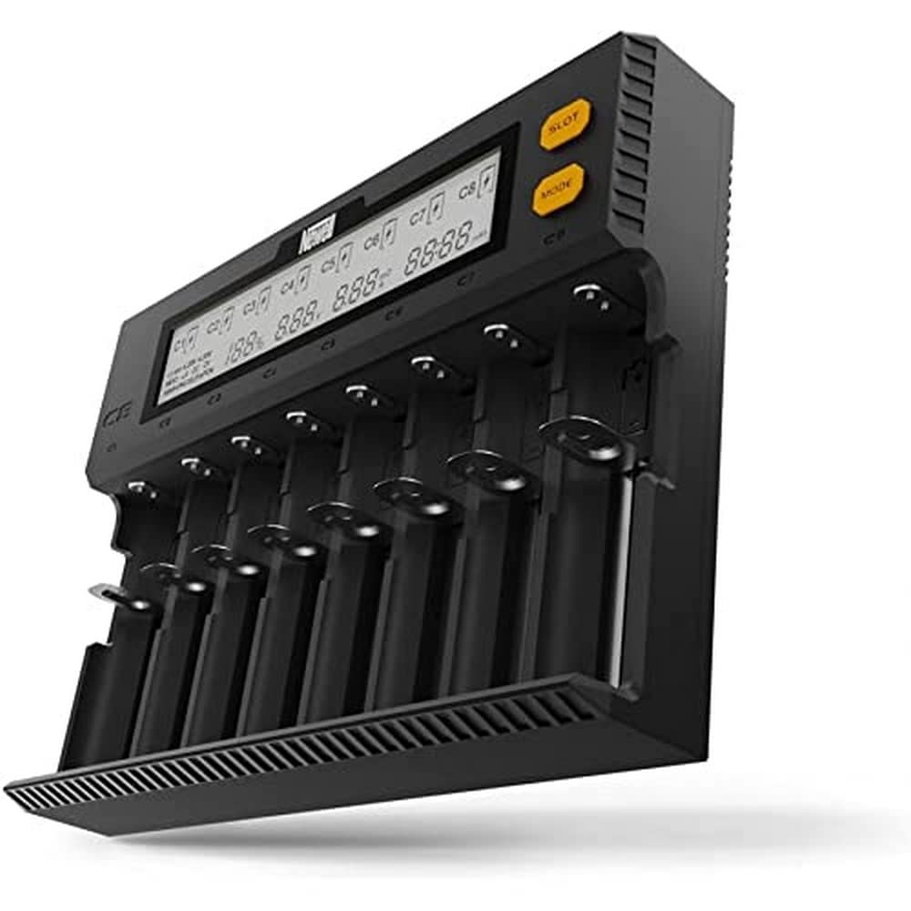 Ładowarka Newell Smart C8 do akumulatorów NiMH/Li-Ion