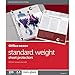Office Depot Top-Loading Sheet Protectors, Standard Weight, Non-Glare, Box of 100, 498761