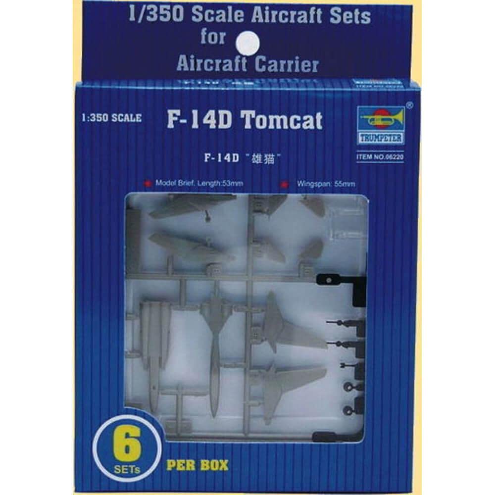 Trumpeter 1:350 - Grumman F-14D Tomcat (6 PCS)