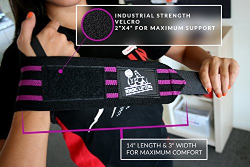 Nordic Lifting - Set di polsiere + fasce per