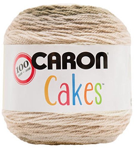 Cakes Self-Striping Yarn ~ Buttercream ~ 7.1 Oz. Cake By The Each
