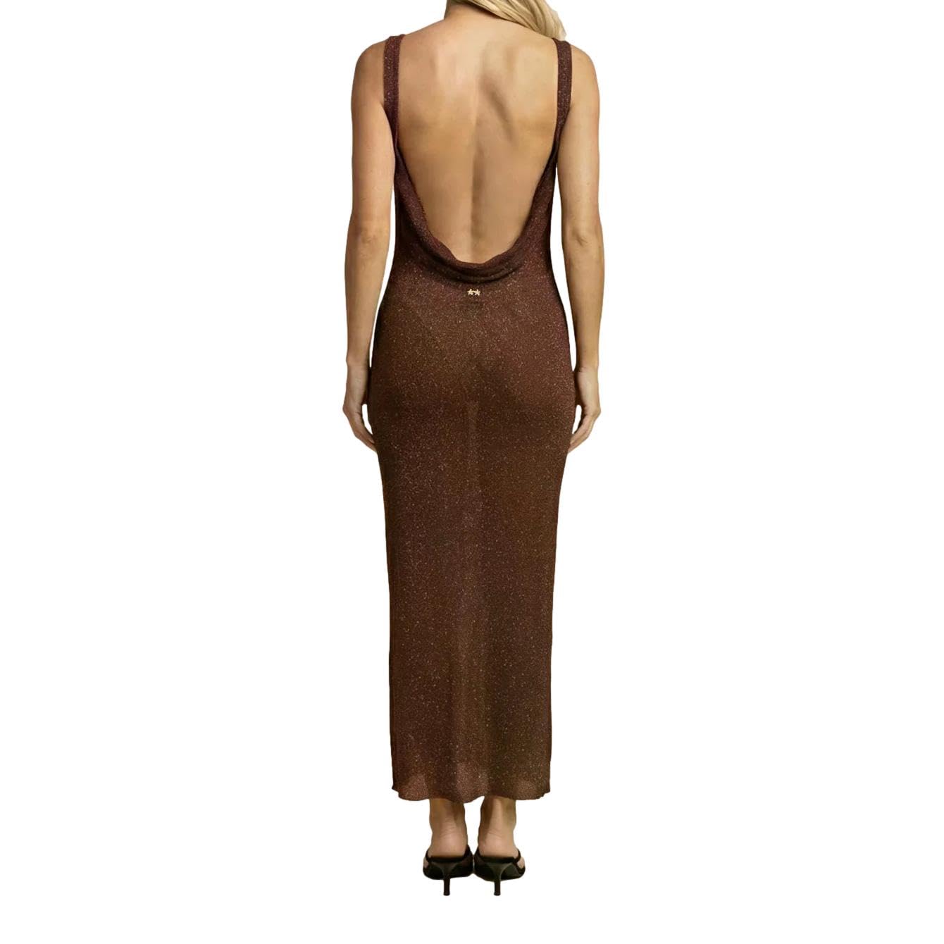F**K effek abito donna brown FK26-SW1150