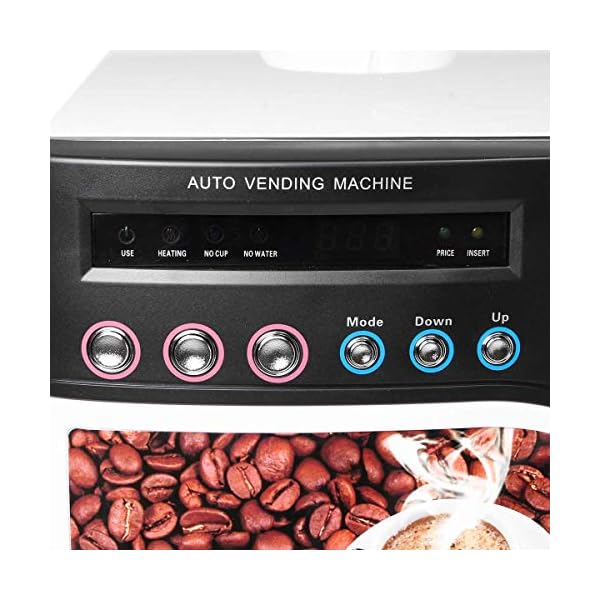Kaffeemaschine Smart Coin-operated Automatische kommerzielle Instant-Kaffeemaschine Heißer und kalter Kaffeemaschine… – Bild 4