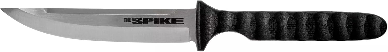 Cold Steel Tokyo Spike Durable Lightweight German 4116 Stainless Steel 4" Fixed Blade Tactical Outdoor Hunting Neck Knife, Textured Griv-Ex Handle, Secure-Ex Sheath