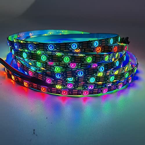 Tira LED WS2812B SK6812 RGB 5m 4mm 60 LEDs/m miniatura 4