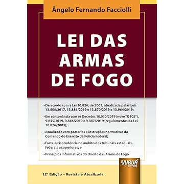 Capa do livro Lei das Armas de Fogo