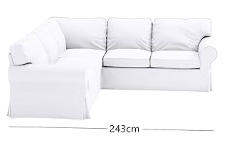 IKEA エークトルプ カバー Amazon.com: The Thick Cotton IKEA Ektorp 2 2 Sofa Cover