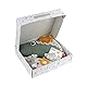 Done by Deer Geschenkbox Play Time Farbmix - Bauchzeit Babyspielzeug 0-6 Monate – Aktivitätsspielzeug Lagerungskissen Neugeborenen, Baby-Kuscheltuch mit Beissring, EIN Schmusetuch mit Beissring