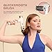Shark Hair Dryer SpeedStyle RapidGloss Finisher and High-Velocity, Ionic Hair Blow Dryer with IQ Speed Styling and Drying Suite, No Heat Damage, Best for Curly and Coily Hair, Silk, HD332