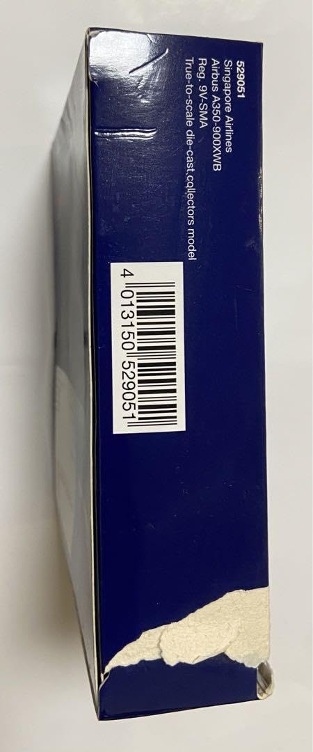 現地購入!新品未使用!】シンガポール航空 A350飛行機 模型プラ herpa
