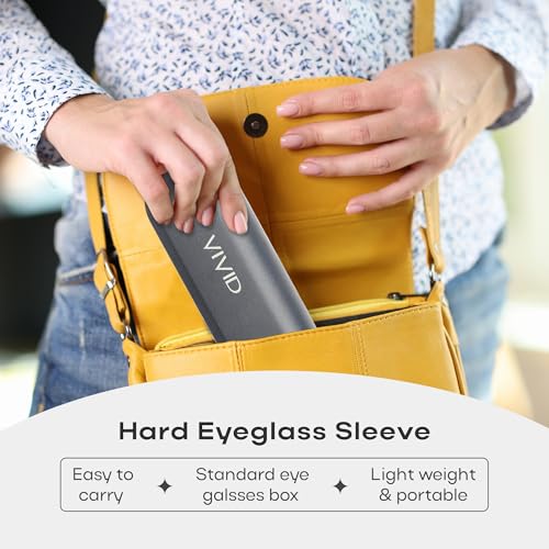 Image of Unisex Lightweight Specs Hinge-Spring Eyewear Dabbi Abs Hard Case Cover