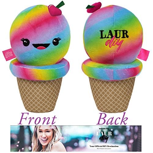 Juguete para perros Plush Helado con cuerda y chillador miniatura 5
