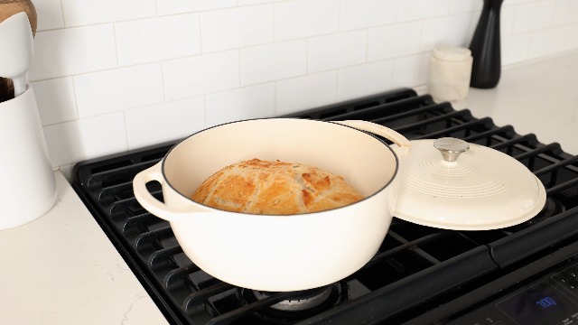Amazon.com: Mercer Culinary Enameled Cast Iron Round Dutch Oven, 6
