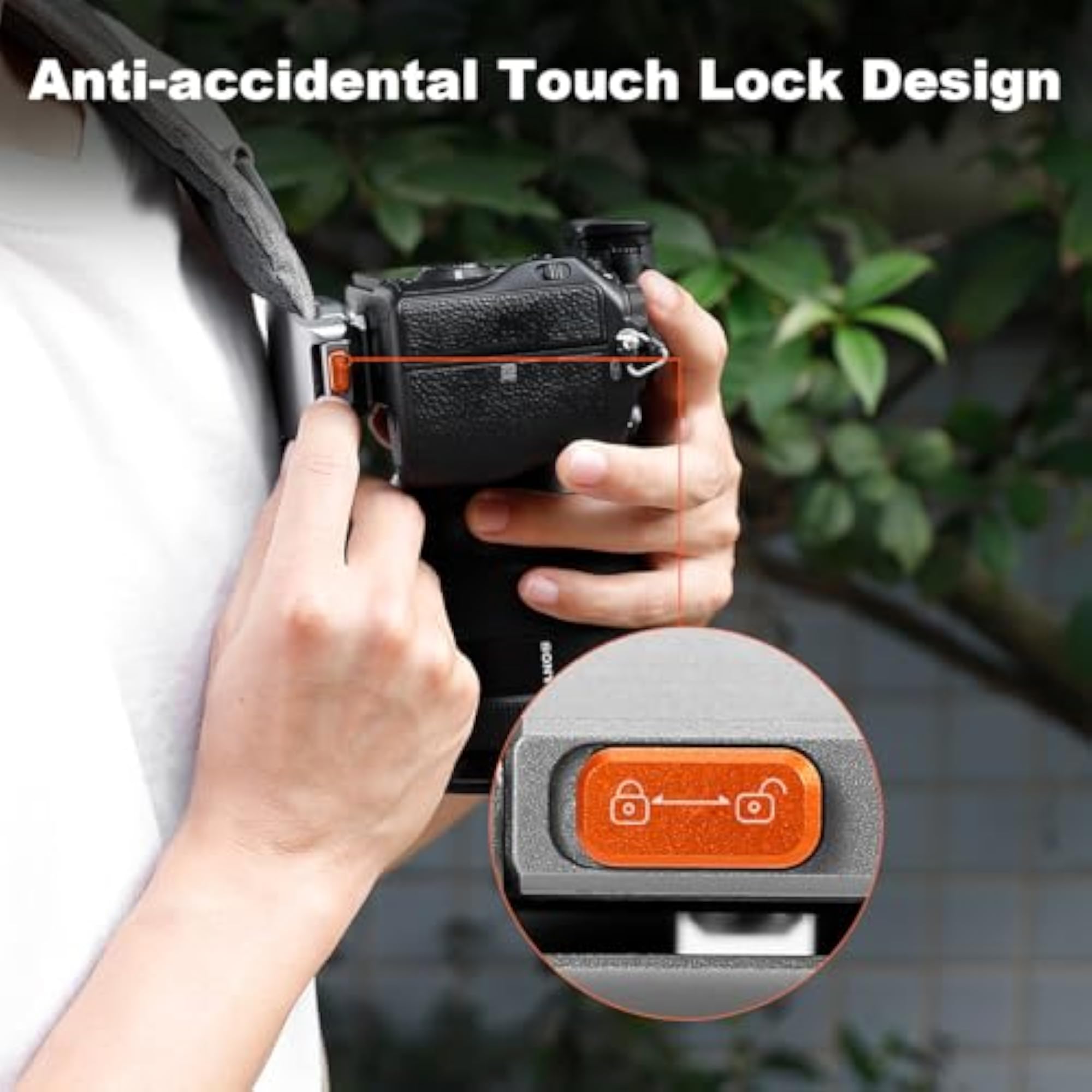 Camera Backpack Clip Base, Strap Clip